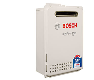 Bosch Highflow 17e Continuous Flow Hot Water Heater