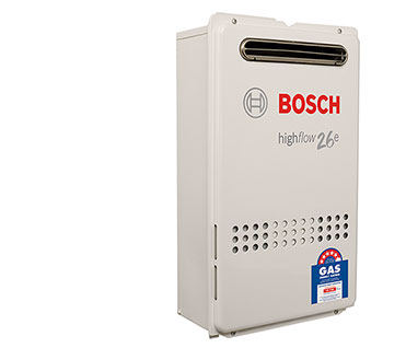 Bosch Highflow 26e Continuous Flow Hot Water Heater